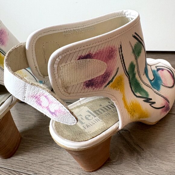 Felmini HIgh Heels 3.5" Portugal Designer Sandals - Picture 6 of 11